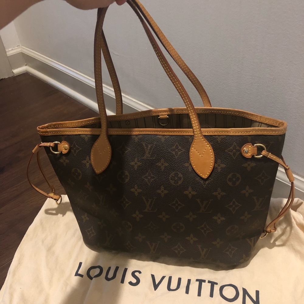 Lv neverfull pm in monogram